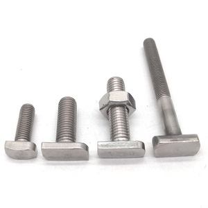 Prendedor de aço inoxidável 304 parafuso de 316 T parafuso de cabeça quadrada T 