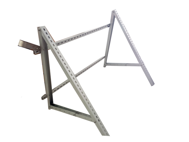 Suportes de montagem ajustáveis ​​de painel solar para varanda