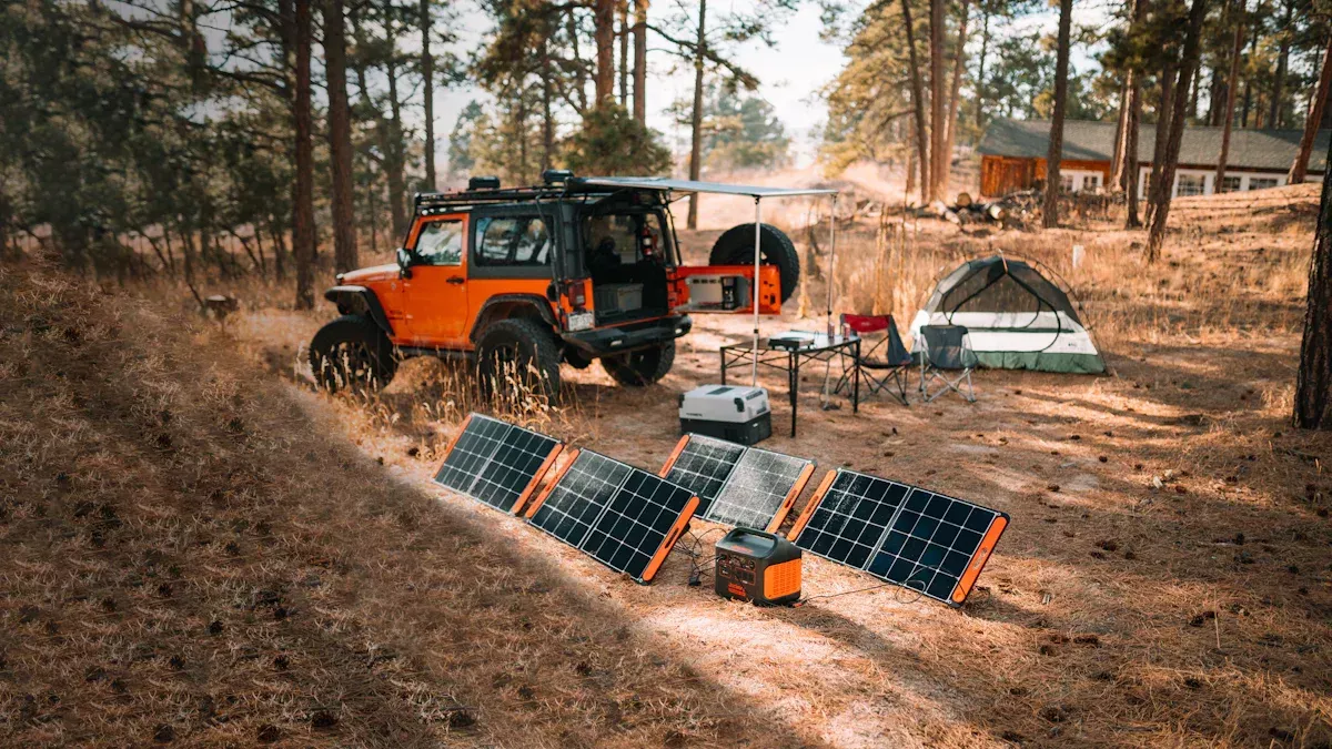 Os melhores painéis solares de 100 watts para trailers e acampamento em 2025