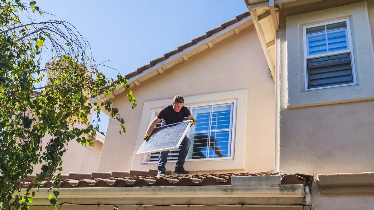 Dicas de limpeza de painel solar para proprietários de imóveis
