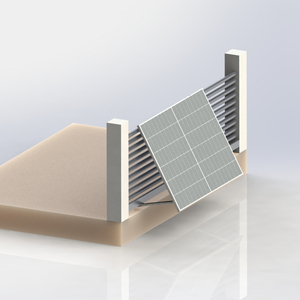 Suportes de montagem solar de alta qualidade Montagem da varanda do painel solar