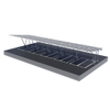 Suporte solar A-Type Blacket Metal Concrete Blocks Sistema de Montagem Solar Basemental