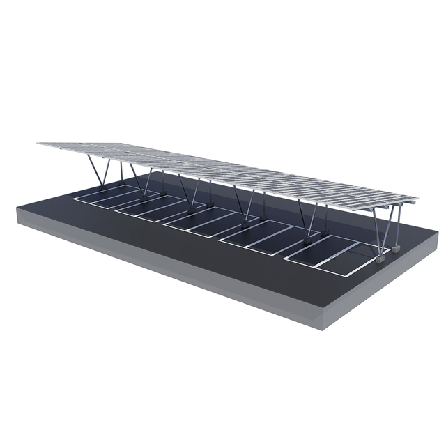 Suporte solar A-Type Blacket Metal Concrete Blocks Sistema de Montagem Solar Basemental