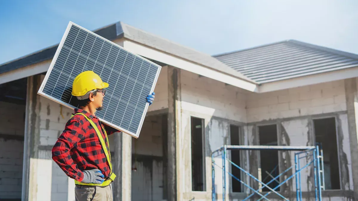 Melhores painéis solares de 400 watts para uso doméstico revisado