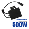 Kit de sistema solar inversor solar 500W Microinversor na grade Microinversor solar com 1 Mppt