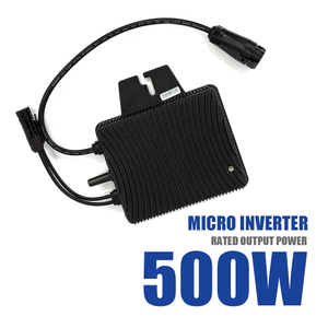 Kit de sistema solar inversor solar 500W Microinversor na grade Microinversor solar com 1 Mppt