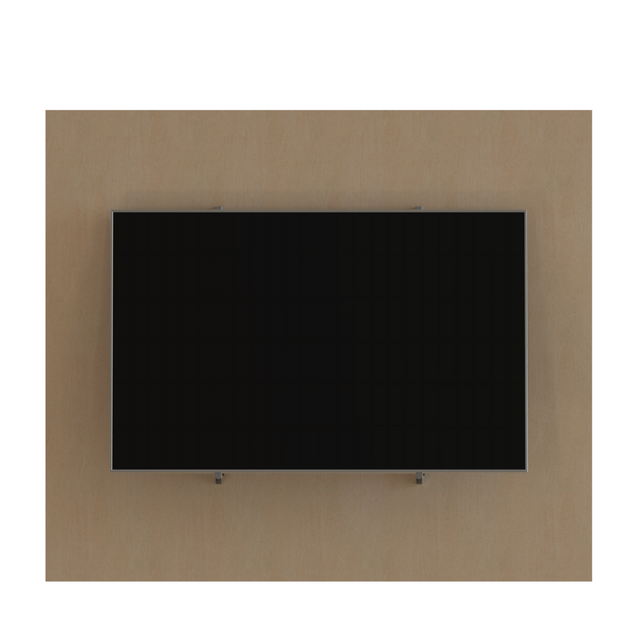 Sistema de energia solar de painel único na grade Kit solar Painel solar ajustável para montagem na parede da varanda