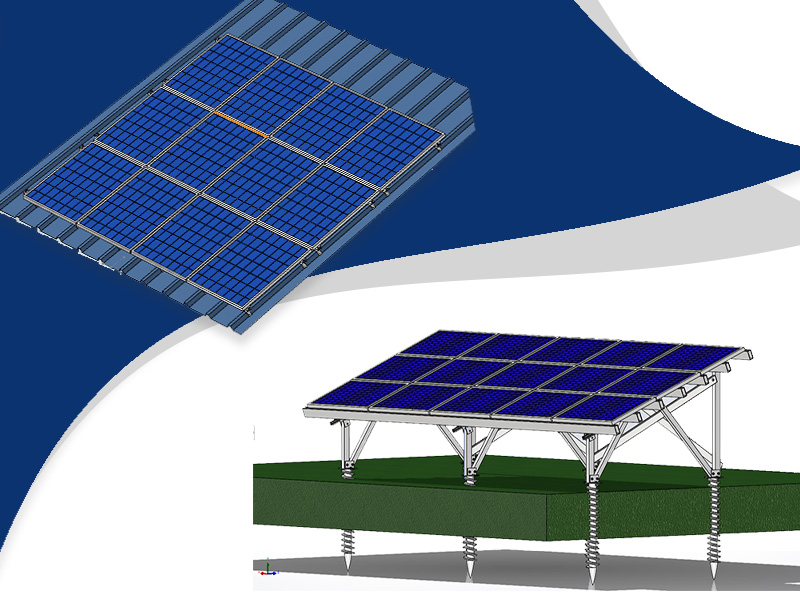 Telhado vs. Terra: Escolha o local ideal para painéis solares