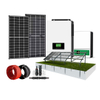 Off Grid Solar Power Battery Inverter PV Module Painels Sistema de montagem no solo de armazenamento de energia 