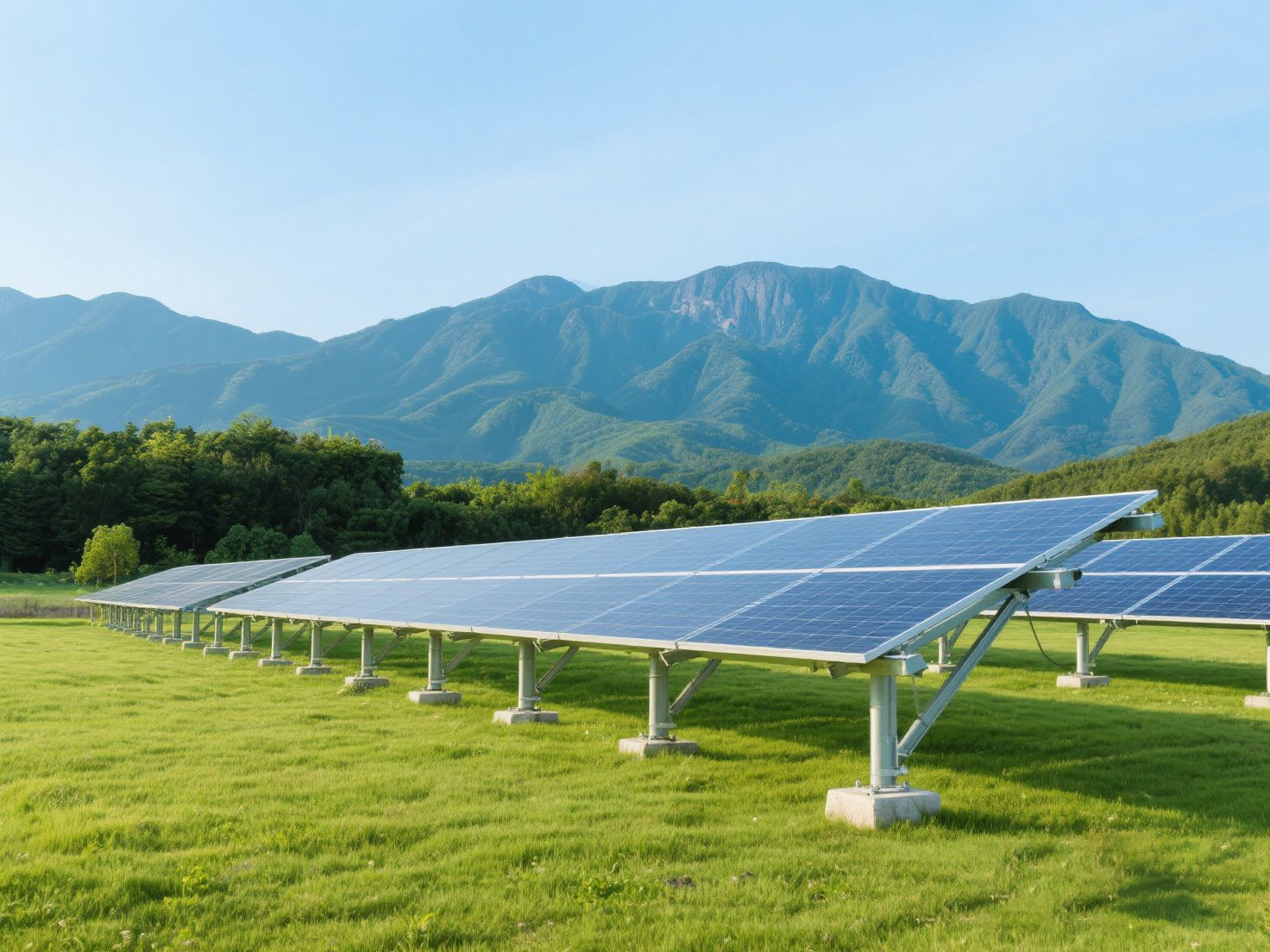 Os painéis solares montados no solo são mais eficientes?