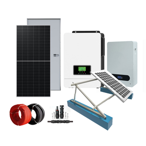 Estrutura de suportes de concreto de telhado plano Sistema de painel de energia solar para montagem de telhado plano