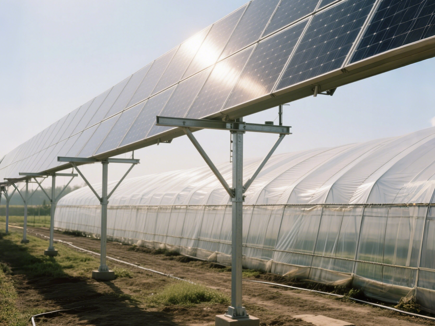 Quais são as desvantagens dos painéis solares montados no solo?