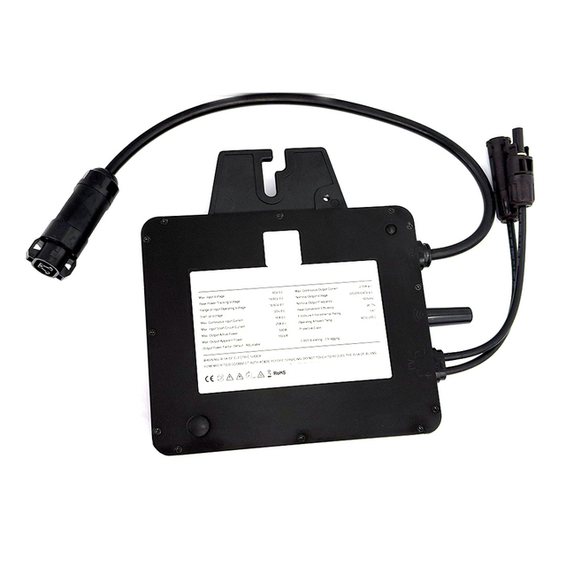 Kit de sistema solar inversor solar 500W Microinversor na grade Microinversor solar com 1 Mppt