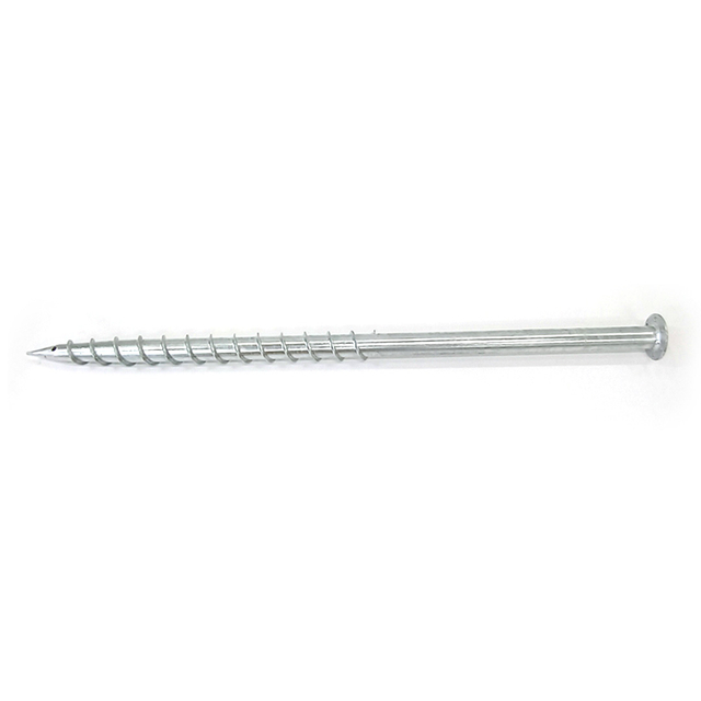 Âncora à terra da fundação da pilha do parafuso com flange redonda para o sistema de montagem do picovolt do painel solar