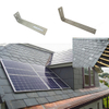 Ardósia de ardósia monte solar painel solar telha telha gancho de montagem solar suportes de montagem no telhado acessórios de montagem