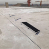 Sistema solar de estrutura de montagem de lastro de concreto em painel plano de telhado plano