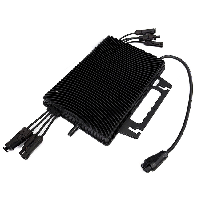 Painel solar 2000W Microinversor doméstico microinversor com 4 MPPTs para varanda solar / sistema de montagem no telhado