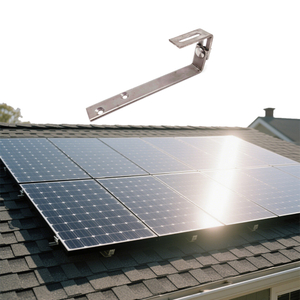 Suporte de montagem do painel solar com telhado de telhado para a estrutura de montagem de telhado de telha asfalto 