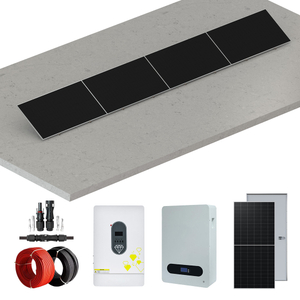 Sistema de montagem solar de varanda solar de 4 painéis para instalação em varanda / parede e solo