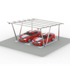 Painel solar N tipo colunas Carport estrutura de montagem para estacionamento